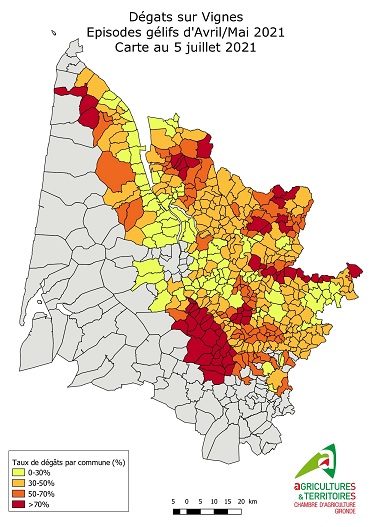 Lire la suite à propos de l’article Gel de printemps : une cartographie qui arbitre les indemnisations potentielles