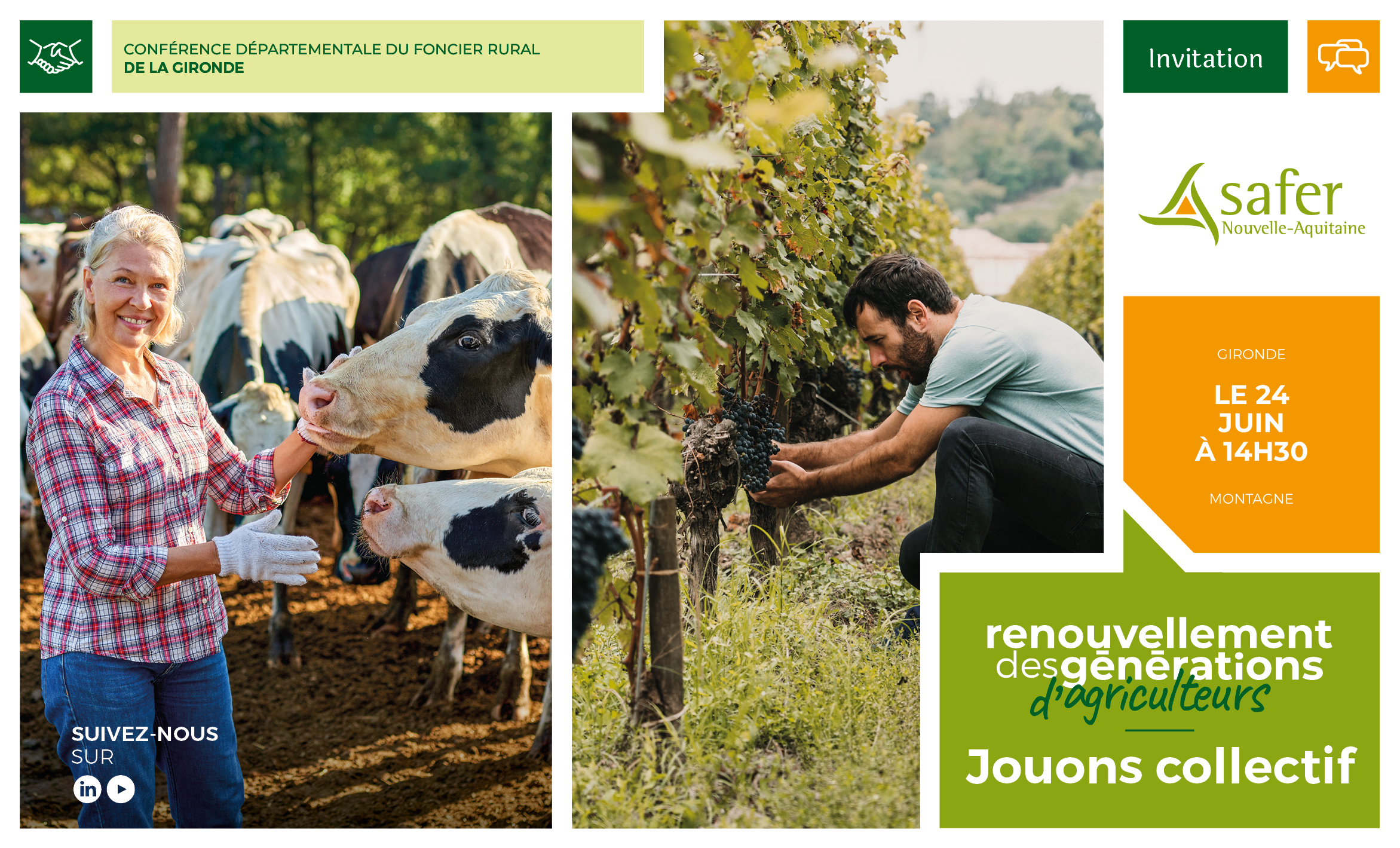 Lire la suite à propos de l’article Renouvellement des générations d’agriculteurs : jouons collectif !