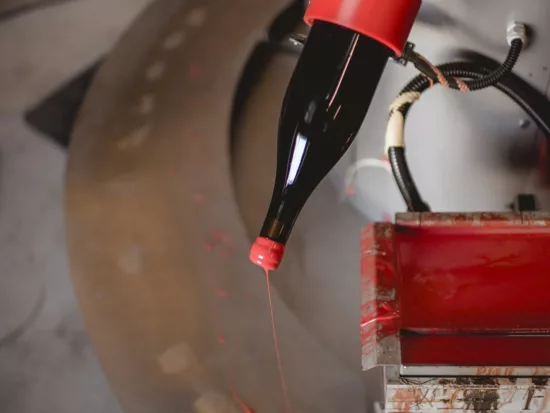 opération de surbouchage à la cire au chateau de cranne