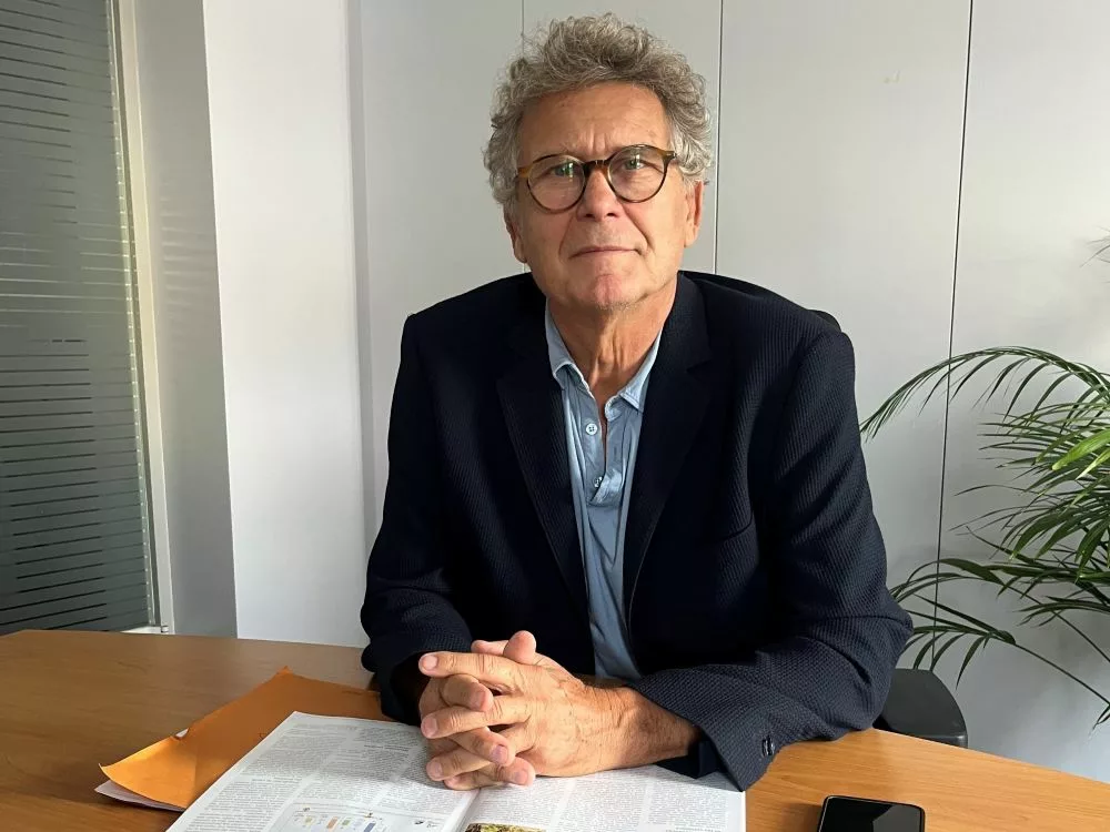 claude gaudin, président de la fédération des grands vins de bordeaux (FGVB)